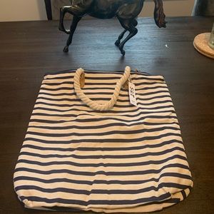 Summer & Rose Brittany Stripe Nautical tote